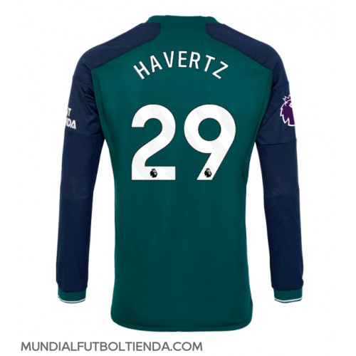 Camiseta Arsenal Kai Havertz #29 Tercera Equipación Replica 2023-24 mangas largas